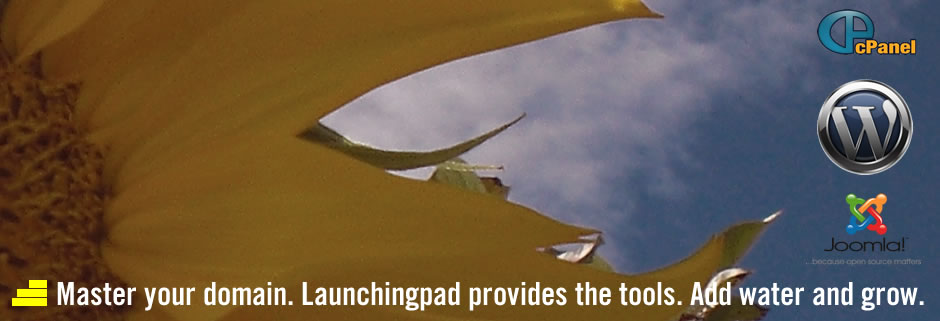 CPanel with Fantastico included on all Launchingpad Packages